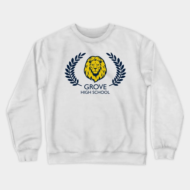 Grove High School Crewneck Sweatshirt by MelissaJoyCreative